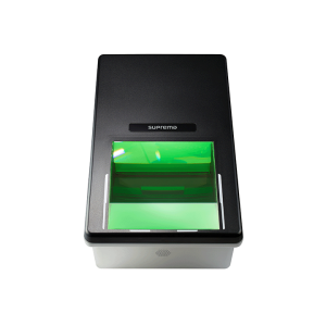 Xperix RealScan-FC fingerprint and palmprint scanner front view – distributed by ScreenCheck Saudi