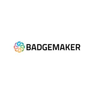 BadgeMaker logo for ID card design and printing software – ScreenCheck Saudi.