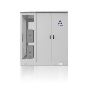 AgileHUB outdoor micro data center in a grey double-door cabinet with side glass panel, distributed by ScreenCheck Saudi for edge computing and IT infrastructure.