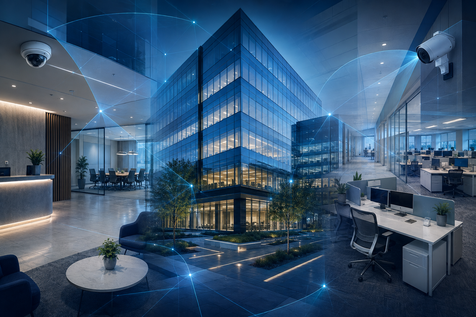 CCTV solutions for corporate offices and commercial buildings in Saudi Arabia
