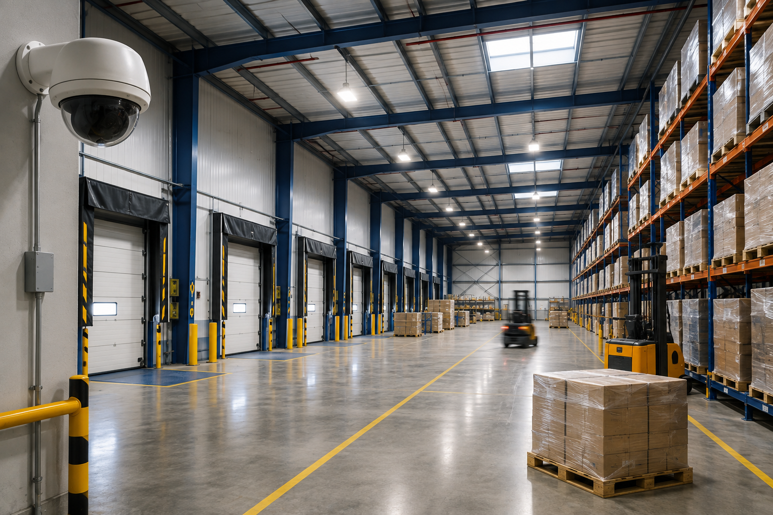 CCTV solutions for warehouses, logistics centres and industrial facilities in Saudi Arabia
